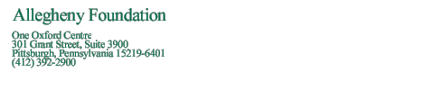 Allegheny Foundation